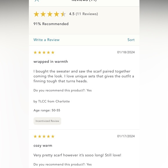 Anthropologie NWT beautiful super long 130” fringed scarf; sold out/top rated - Picture 11 of 11